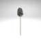 Large Natural Pinecone Pick 3.75"-4.5" with 7" Wooden Stem-XD135027